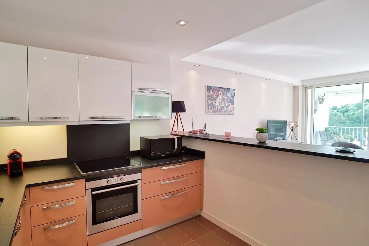 4-Room Apartment With Terrace & Sea View 5-Minute Walk To The Beach Cannes